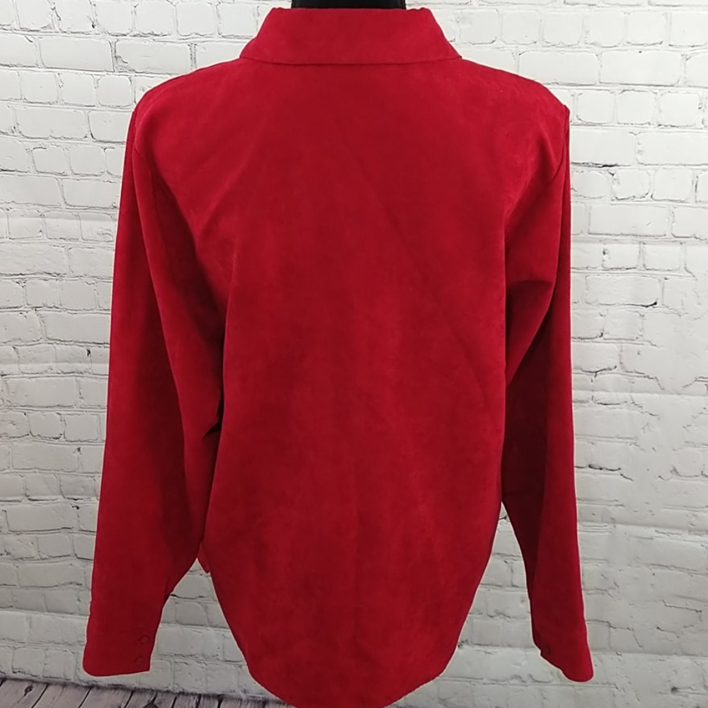 Relativity Ultra Suede Button-Down Shirt Jacket - image 3